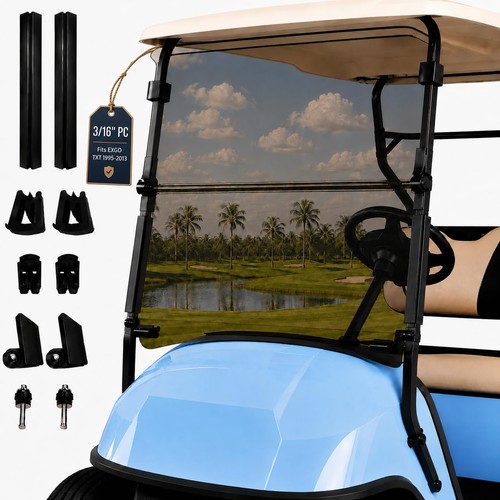 Parabrezza carrello golf ovor