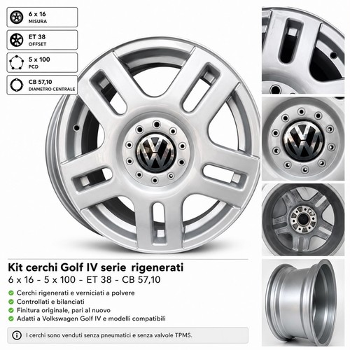 Kit cerchi rigenerati - kit,