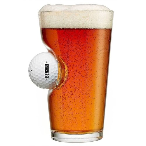 Benshot pint glass con - glass,